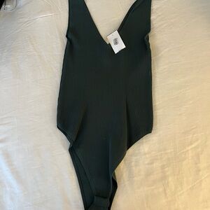 Dark Green body suit